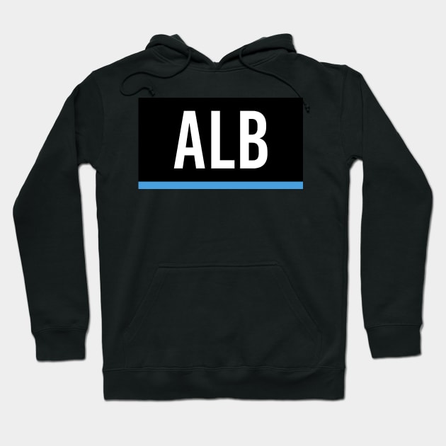 Alexander Albon Driver Tag Hoodie by GreazyL